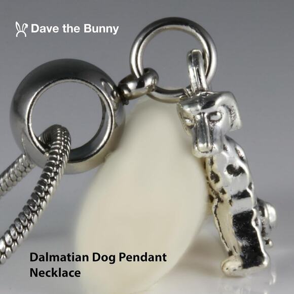 Dalmatian Dog Necklace - Dalmatian Decor - Picture 8 of 9